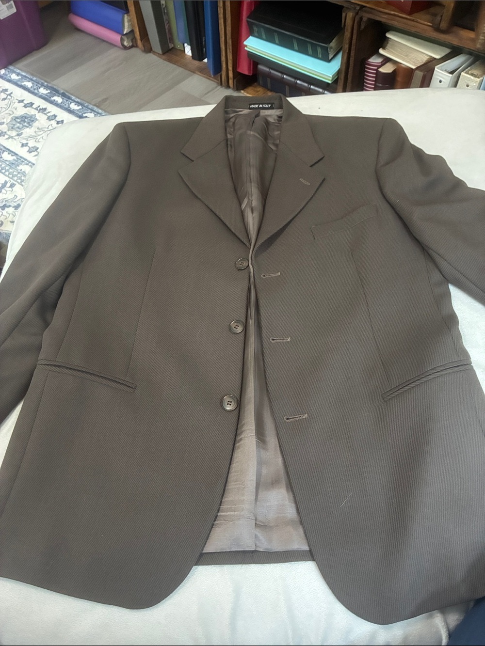 Men's Brown Sport Coat Blazer - Classic Tailored Look
